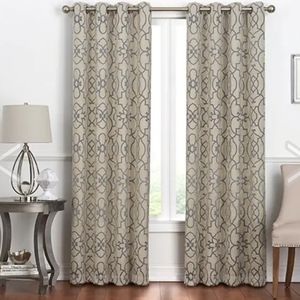 Villa Blackout Grommet Curtain 63 x 50